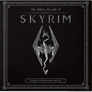 Elder Scrolls V Skyrim Jeremy Soule Opaque Purple Vinyl Box Set New Sealed